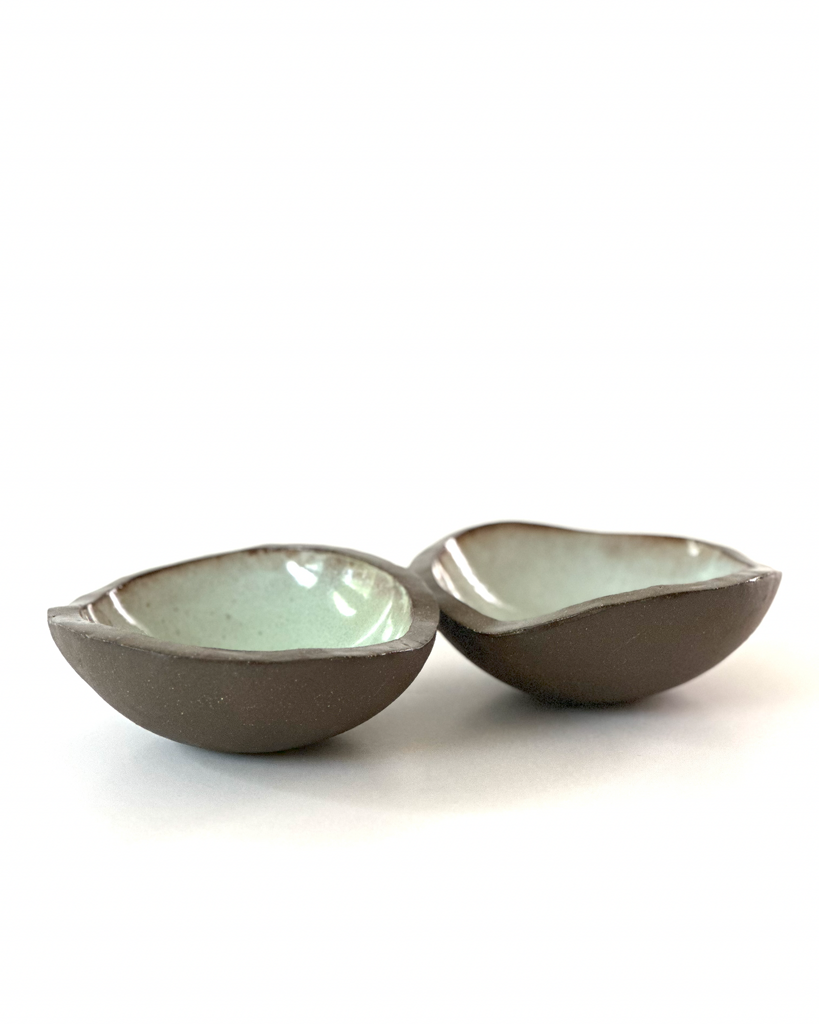 Handbuilt Jade Tapas Bowls