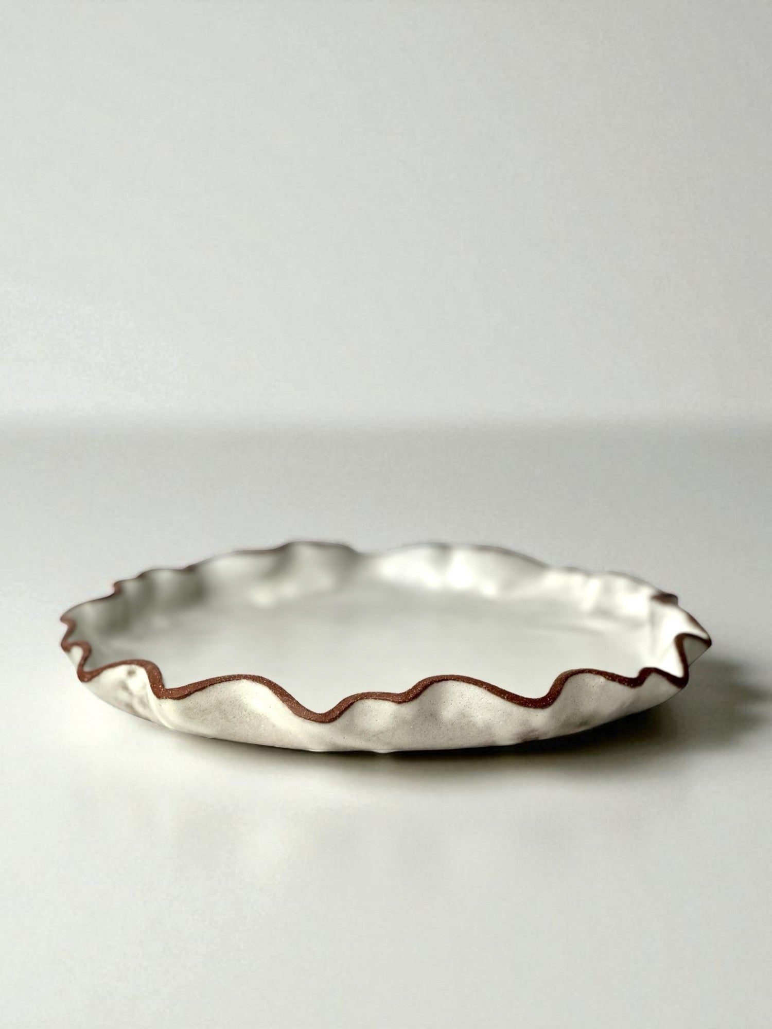 White Ceramic Pie Plate