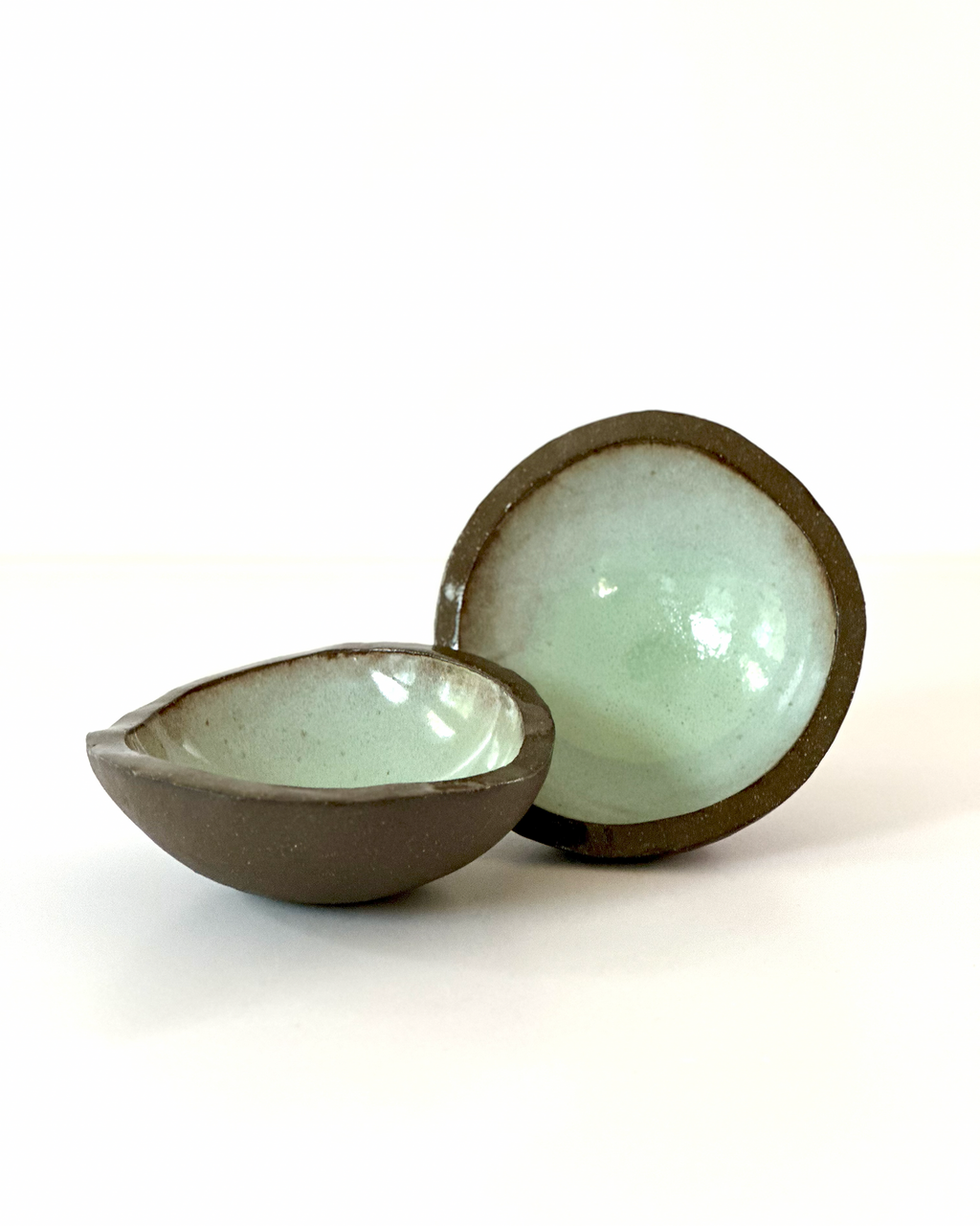 Handbuilt Jade Tapas Bowls