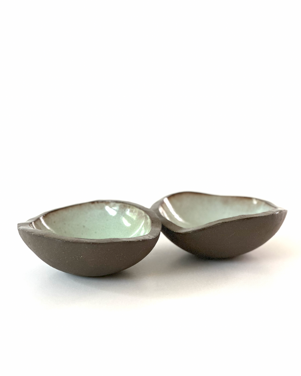 Handbuilt Jade Tapas Bowls
