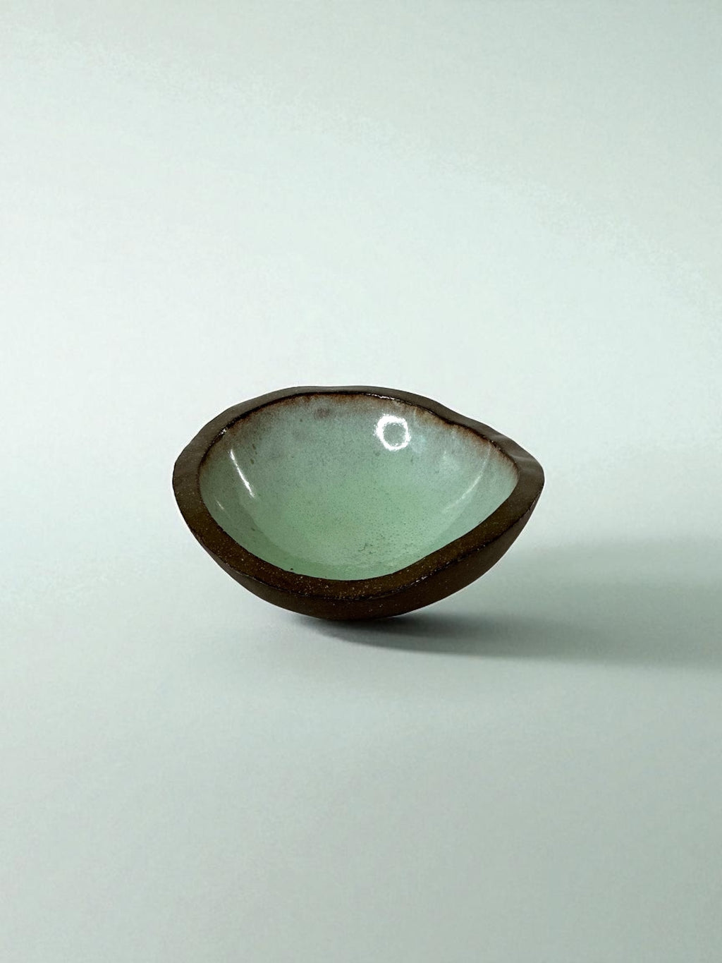 Small  Handbuilt Jade Bowl