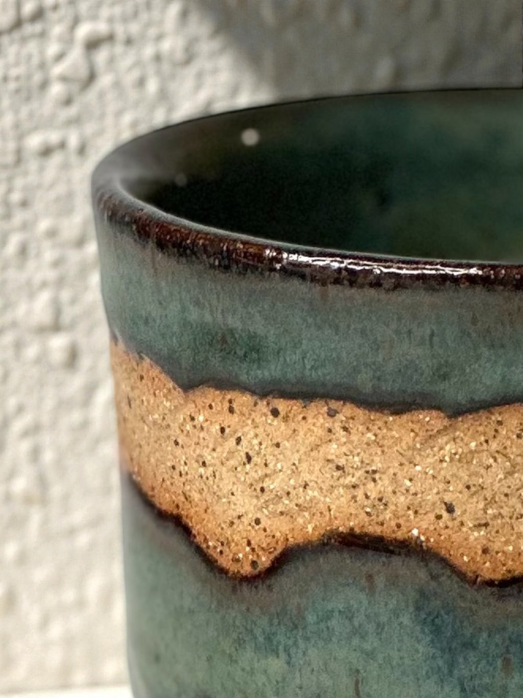 Green Ceramic Tumbler